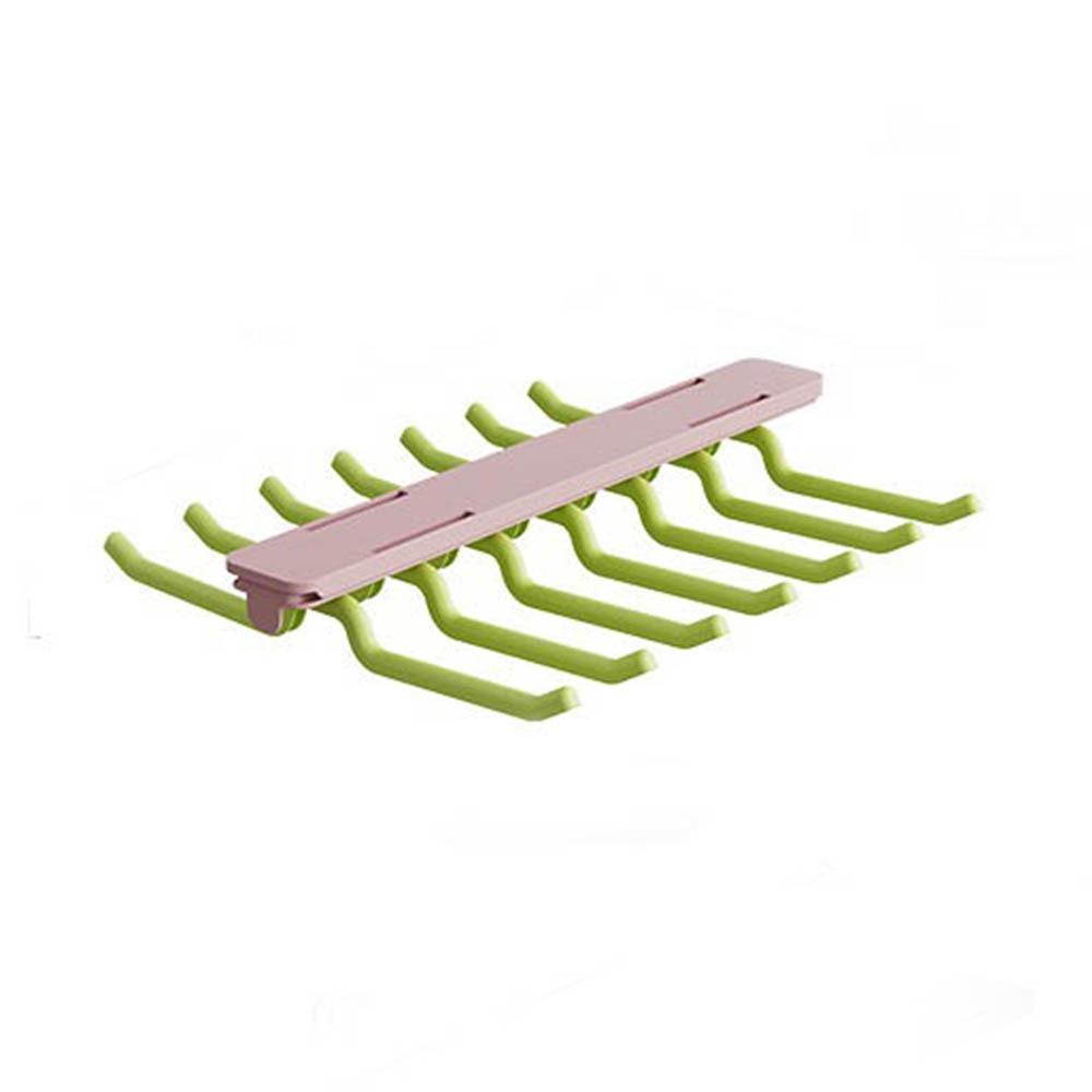 Plastic Underwear Storage Hanger Large Capacity Lingerie Slide Hanger  for Home