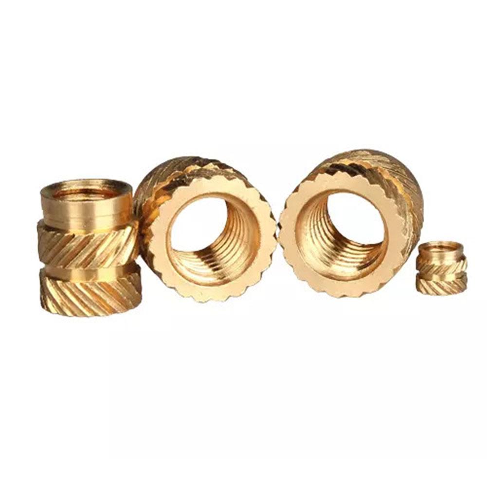 Heat or Injection Insertion of Brass Threaded Nuts 10Pcs for 3D Printing