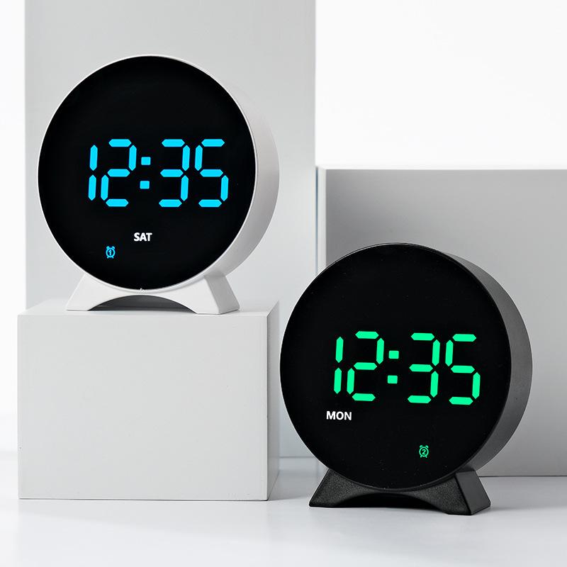 Simple Alarm Clock LED Electronic Clock Multi-function Clock with Temperature Clock