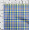 oneOone Cotton Flex Fuschia Pink Fabric Check Sewing Craft Projects Fabric Prints By Yard 40 Inch