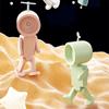 LED Night Lights Magnetic AG Battery Nights Lamp For Children Bedroom Bedside Desk Decorations Astronauts Mini Night Light