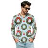 Men's Casual Loose Fit V-Neck Top