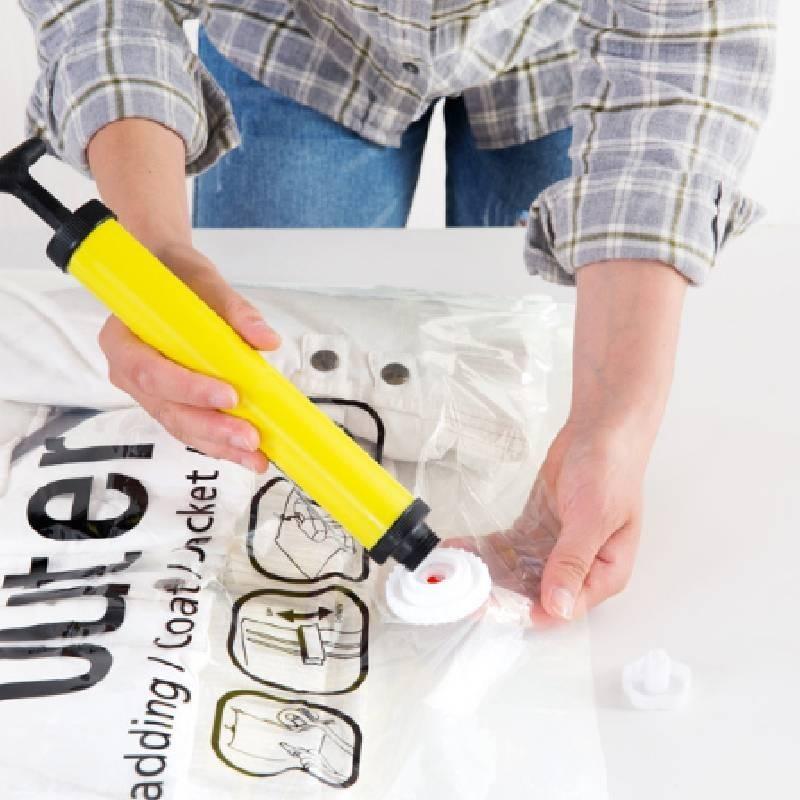Large Transparent Vacuum Compression Bag Wholesale Pet+pe Material