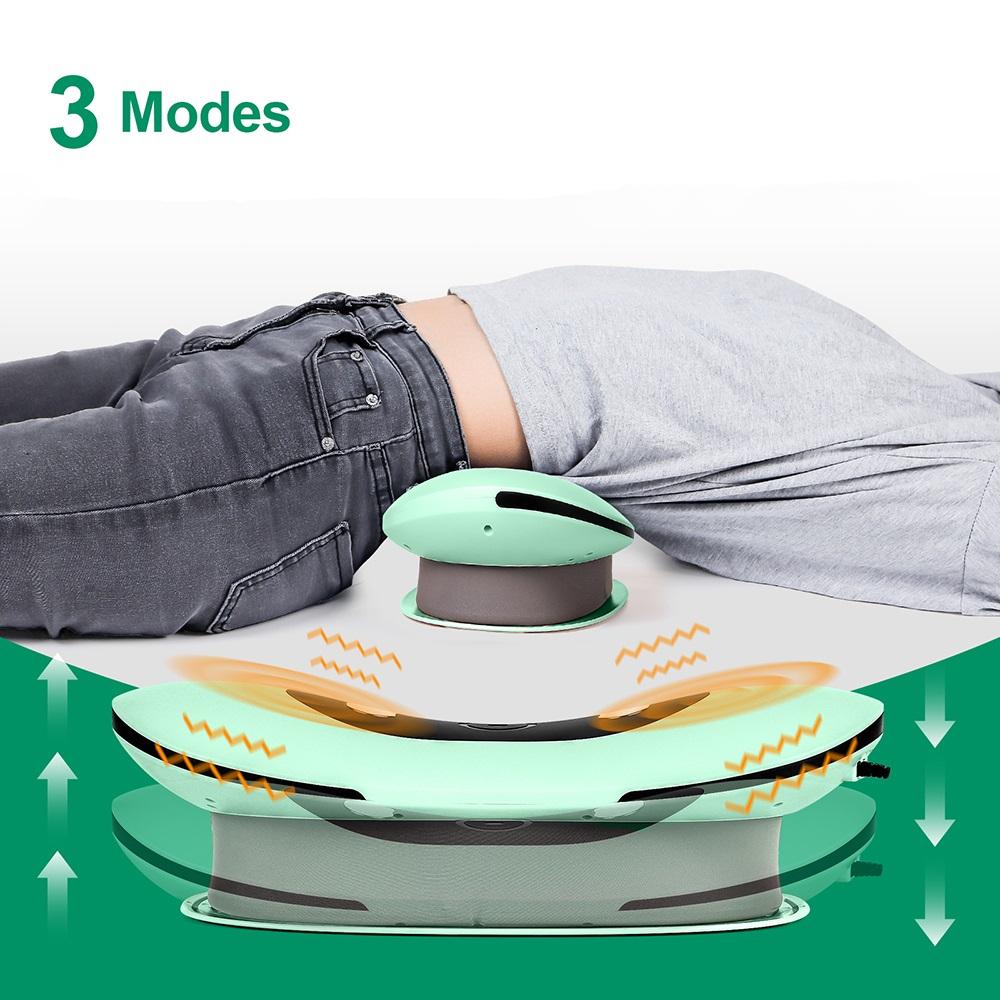 Electric Lumbar Traction Massager Adjustable Vibration Waist Massager Waist Spine Support Back Massage Machine Waist masajeador