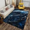 Cybernetic Shark Design Carpet suitable as a non-slip mat for the living room or bedroom sofa