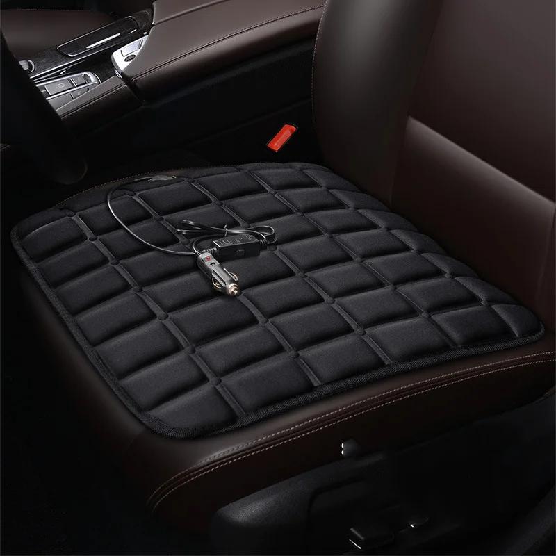 12V Car Seat Heater Electric Heated Car Heating Cushion Winter Seat Warmer Cover Car Accessories Winter Auto Seat Heating Pad