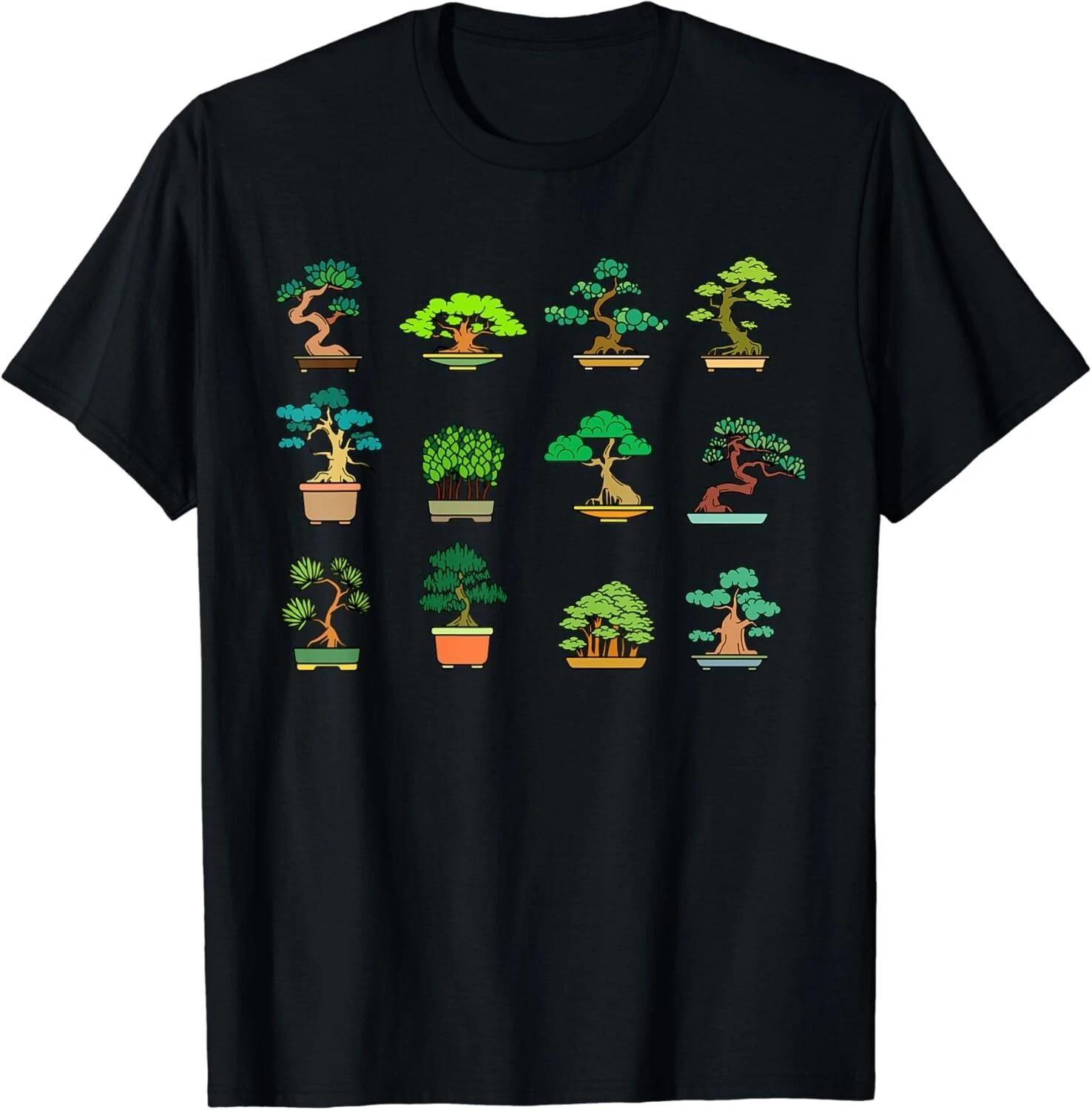 Funny Bonsai Tree Whisperer Japanese Gardening Zen Gift Unisex T-Shirt L