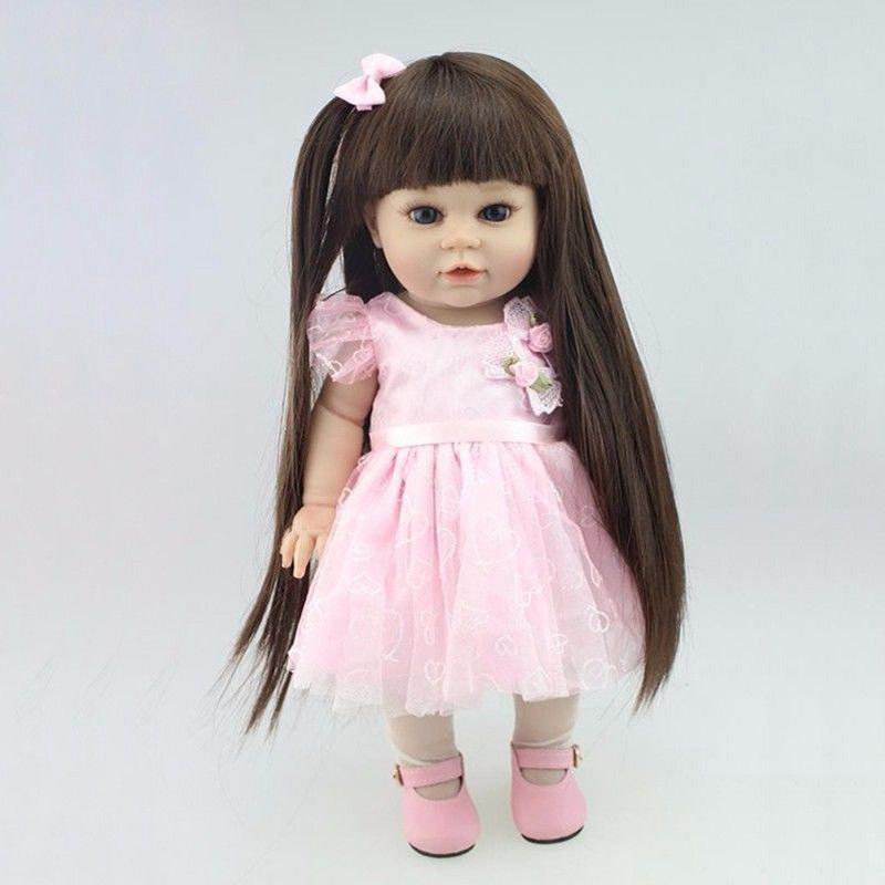 

Куклы Реборн для маленьких девочек, реалистичные новорожденные, как живые, виниловые силиконовые подарки