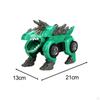 Automatic Transform Dino Car, with LED Light, Vehicle Toys for 1 2 3