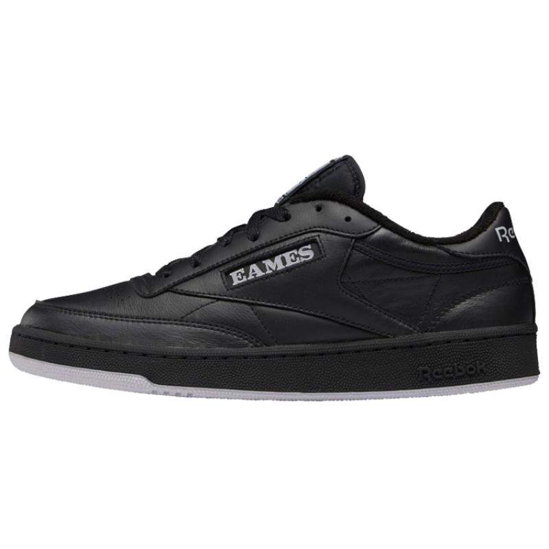

Reebok Eames Office X Reebok Club C 85 Monotone Pack Black Sneakers GY1067 35