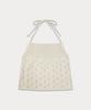 Sseomweeobeoteo Skashi Halter Neck Knit Sleeveless - Cream