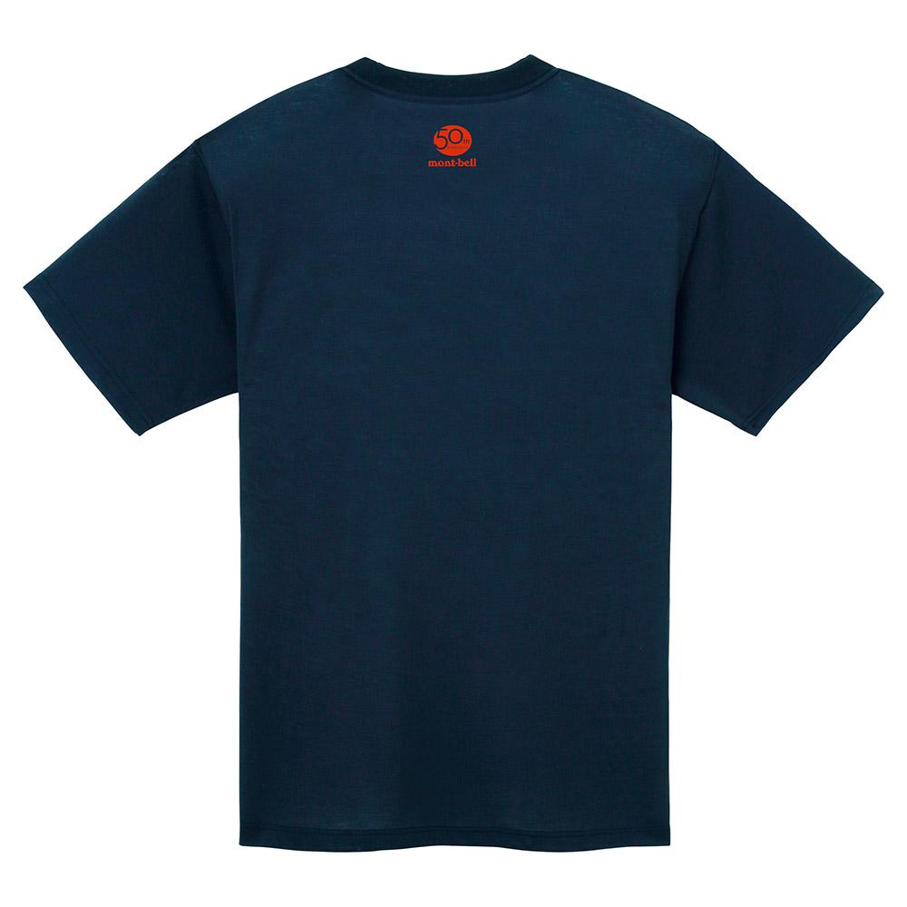 MONTBELL WIC Outdoor Japanese Alphabet Breathable Quick Dry Crew Neck Short Sleeve T-Shirt Unisex