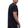 adidas Retro Buchstaben Logo Druck Atmungsaktives Sport Lauf Rundhals Kurzarm T-Shirt Herren T-Shirts Schwarz Gold ADICTT-BG
