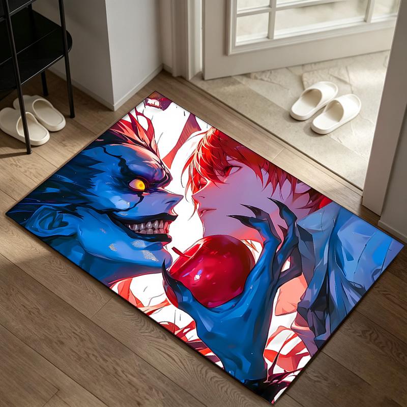 Death Note A rug suitable for office chair areas living rooms and computer desks perfect for home offices and an ideal holiday gift