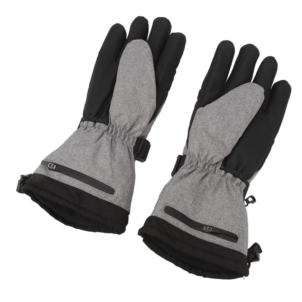 1 Pair Heated Gloves Warm Waterproof Winter Sports Cycling Riding Ski Electric Heated Gloves for