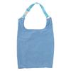 Chizu Tabi Unisex Folding Eco Bag 44704501 Map Design, Sky Blue, USA: Hawaii, Hilo, Approx. 35cm W x 53cm H x 12cm D, Handle Height 13cm
