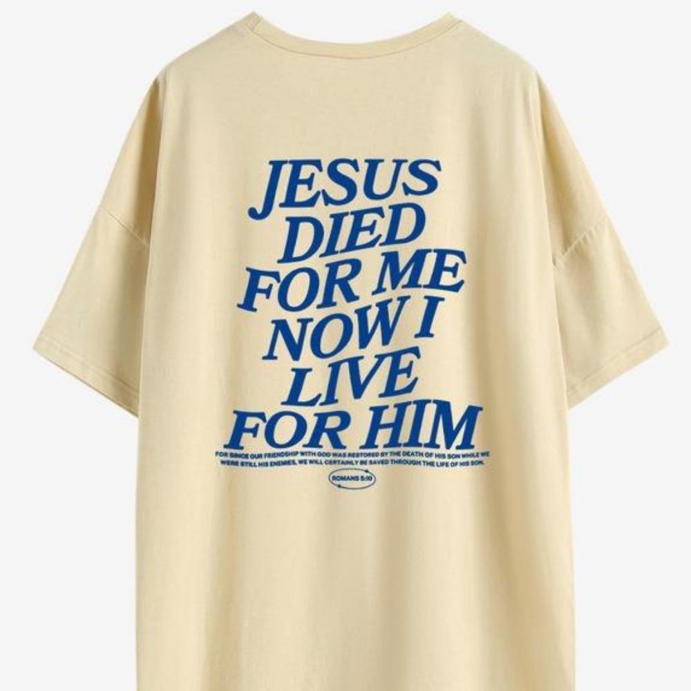 Summer Letter Print Short-Sleeved Round Neck Cotton T-Shirt Loose European Beautiful Women Top