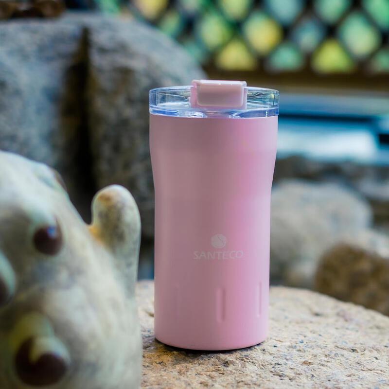 Shengdigu Portable Insulated Coffee Water Bottle 350ml