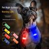 LED Pet Safety Night Light Pendant - Anti-Lost Flashing Accessory for Dogs & Cats