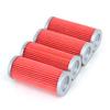 4 Stück Ölfilter für KTM SXF XCFW EXCF XCF EXC XCW SMR Freeride 250 300 350 400 450 500 505 530 Six Days