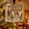 Reusable Christmas Tree Decor Cash Gift Ornament, Clear Acrylic Money Holder, Holiday Xmas Unique Stocking Stuffer for Hanging Decoration, Funny Ways