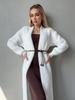 Mink Velvet Long Cardigan Sweater for Women, Loose Loose Lazy Style for Autumn and Winter, Fluffy and Soft, Layered with a Knit Jacket