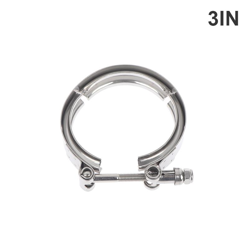 304 Stainless Steel 2-4 Inch Quick Release V Band Clamp Turbo Exhaust Pipe V-Band Clamp V Clamp Clip