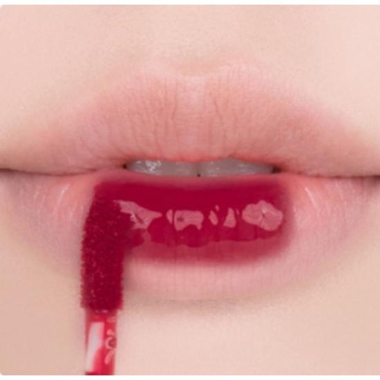 Rom&nd Juicy Lasting Tint 16 Plum Coke — Deep Plum-Berry Glossy Long-Lasting Lip Tint