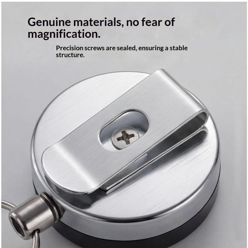 Retractable Pull Pen Pencil Holder Universal Pen Lanyard With Belt Clip Key Ring For Carpenters Workers Nurses Waiters