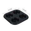 Deouxingguang 4-Cup Non-Stick Muffin Baking Pan (Set of 2)