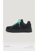 Black Warrior Mint Mambo Street Trend Unisex Low-Top Sneakers