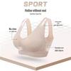 Breathable Mesh Sports Bra - Plus Size Yoga & Running Fitness Underwear
