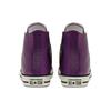 Converse Shiny Metals Chuck Taylor All StarHigh Top Leather Purple Women's 565824C
