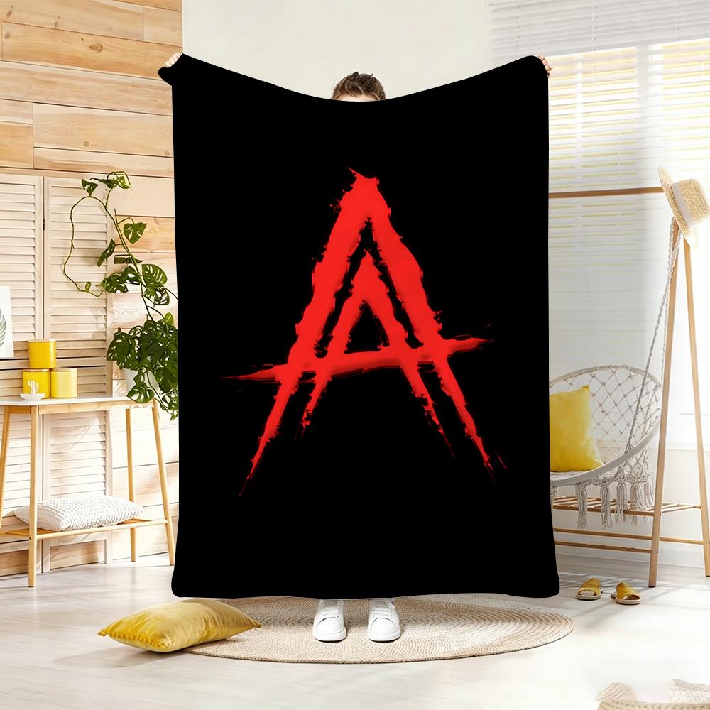 Singer A-AnuelS AAS Throw Lightweight 240g Flannel Blanket Soft Skin-friendly for Summer Cooling 75x90cm