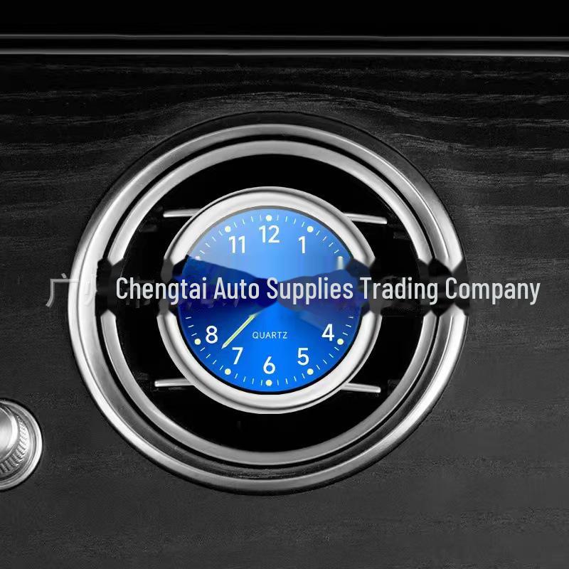 Digital Car Clock: Electronic Quartz Creative Car Accessory