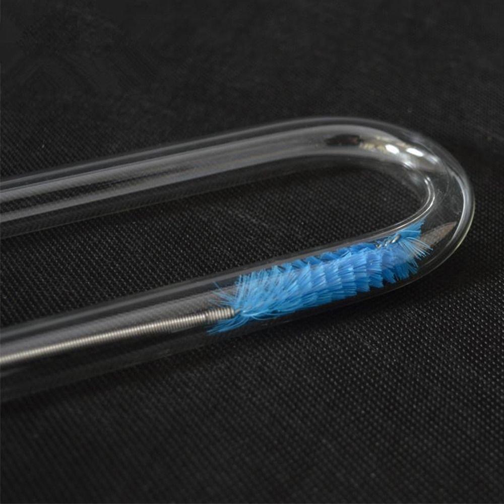 Stainless Steel 61" Pipe Brushes Blue Hose Cleaner Brush Metal Pipe Cleaner Brush  Fish Tank