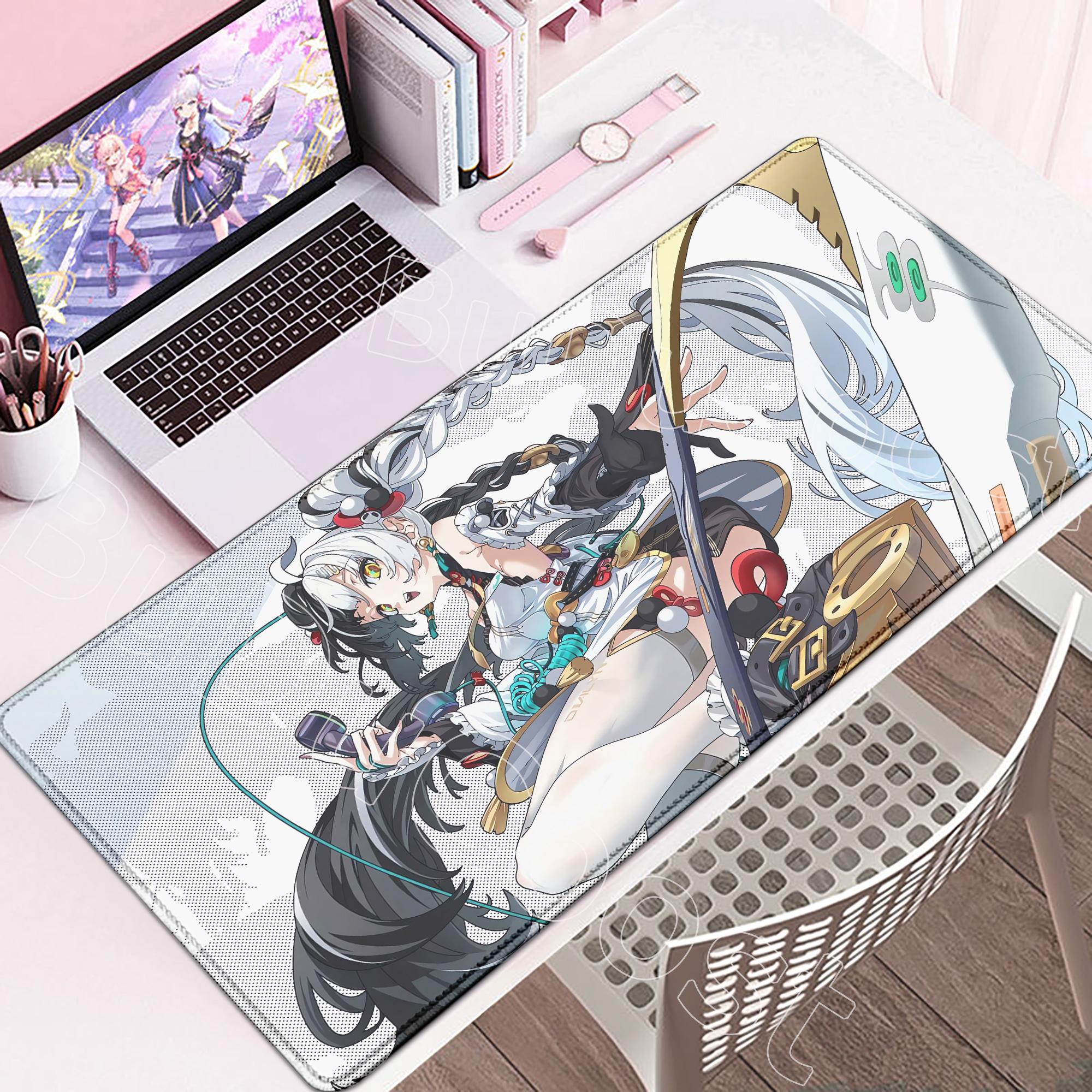 

New Role Pretty Zenless Zone Zero Dialyn Mouse Pad Kawaii Anime Girl ZZZ Mousepad PC Laptop Non-slip Keyboard Pad Cute Desk Mats 600x300x2mm