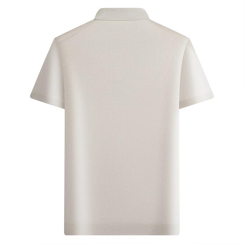Caesar Men's Silk-Cotton Blend Cooling Polo Shirt