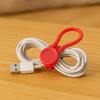 Lot de 3 Attaches de Câble Magnétiques en Silicone Réutilisables pour Bureau et Maison