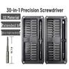 30-in-1 Multifunctional Magnetic Screwdriver Set for Electronics Repair