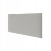 Panel Tapicerowany Wezgłowie Duo PP Gridia Silver Szary 60x30 Cm 1szt