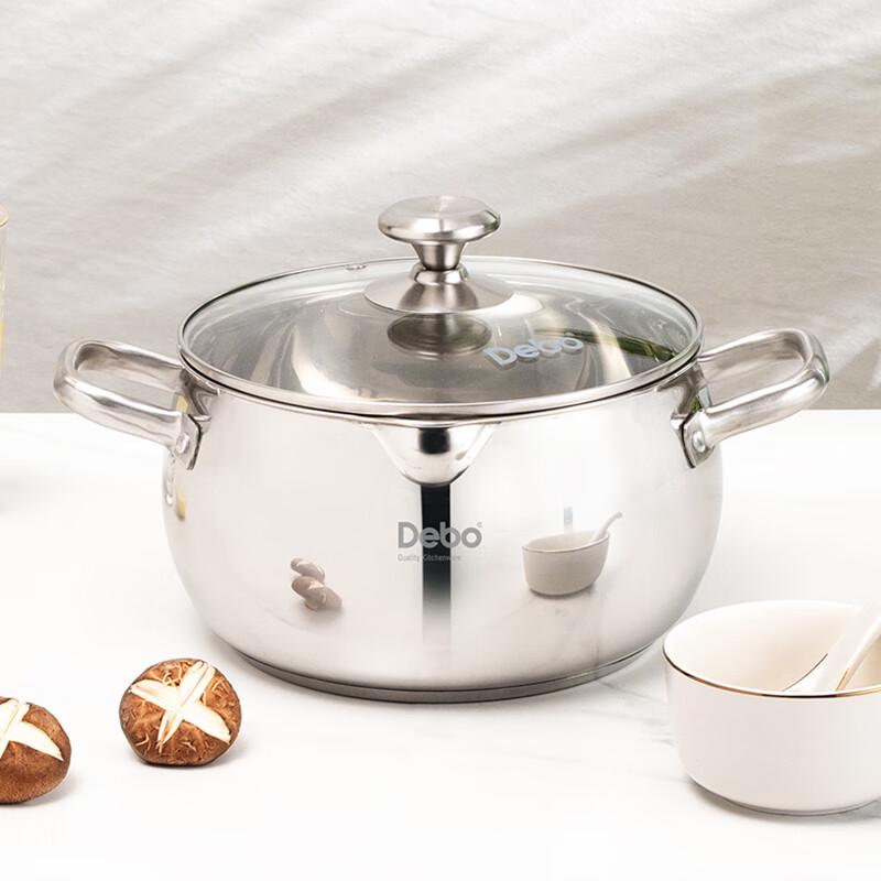 

Debo Gabriel 22cm 304 Stainless Steel Soup Pot