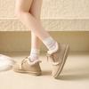 Retro Thickened Cotton Shoes Warm and Velvet Winter Thick-soled New Versatile Super Soft and Cold-proof Fluffy Shoes