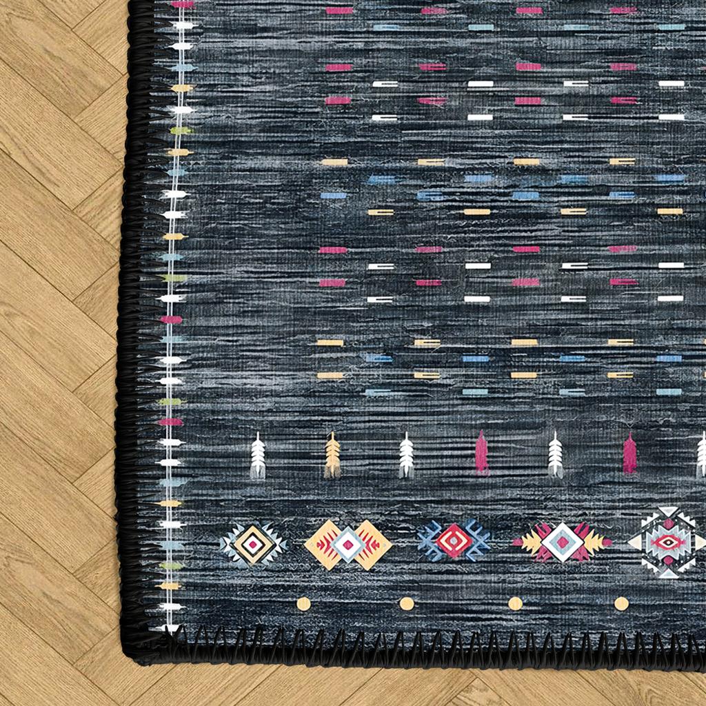 Decorative Area Rugs, Rugs For Living Room, Machine Washable Rug, Non Slip Rug