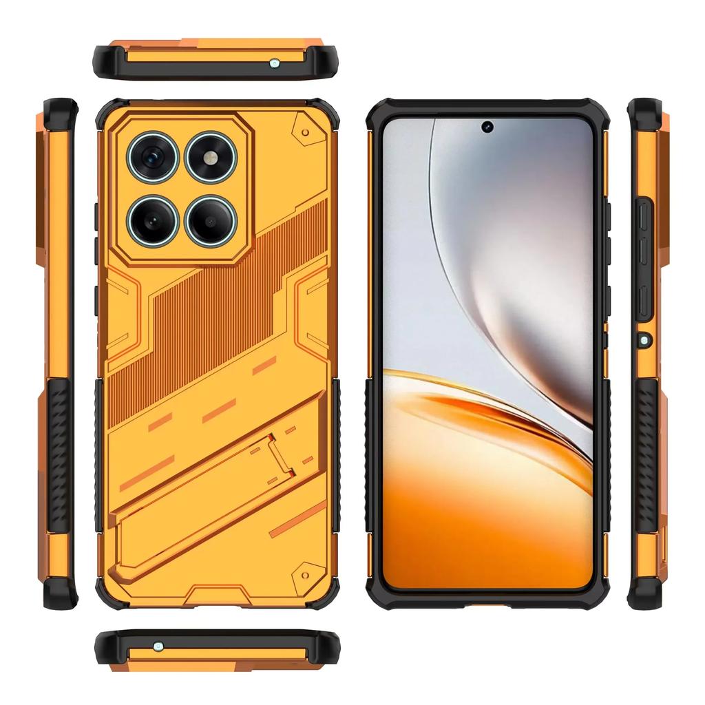 Robuste Rüstungs-Handyhülle für Fortgeschrittene für Motorola MOTO Edge 60 50 Fusion G24 G04 E14 Mit Ständer Harte PC-Stoßfeste Rückseite