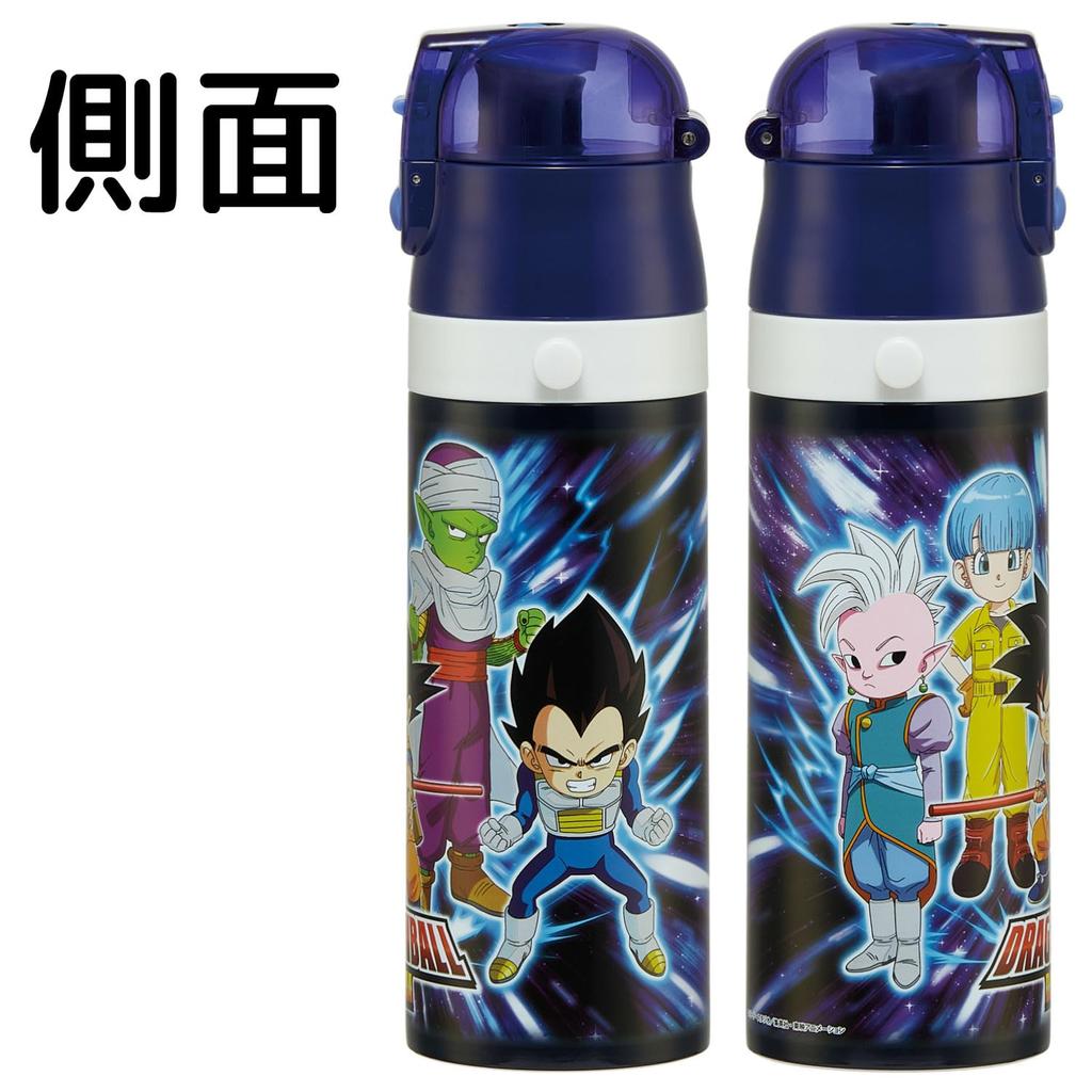 Skater Children's Water Bottle, 470ml, Dragon Ball DAIMA Design, Insulated, Stainless Steel, Lightweight, Sports Bottle, SDC4-A