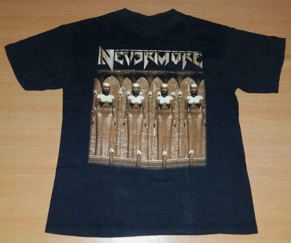 Vintage 1995 NEVERMORE European Tour Cotton Tshirt S To 4XL Unisex T-Shirt S