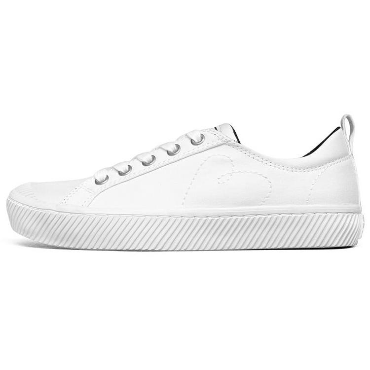 (WMNS) Skechers Bob's B Wild Low-Top Sneakers White Women's 113300-WHT