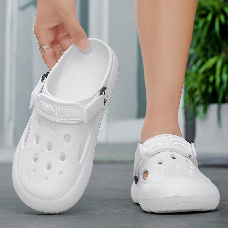 Summertime Large Size Men Women Fashion Forward Slides Thick Bottom Lightweight Soft Plush Comfort Non Daily Sandal Shoes