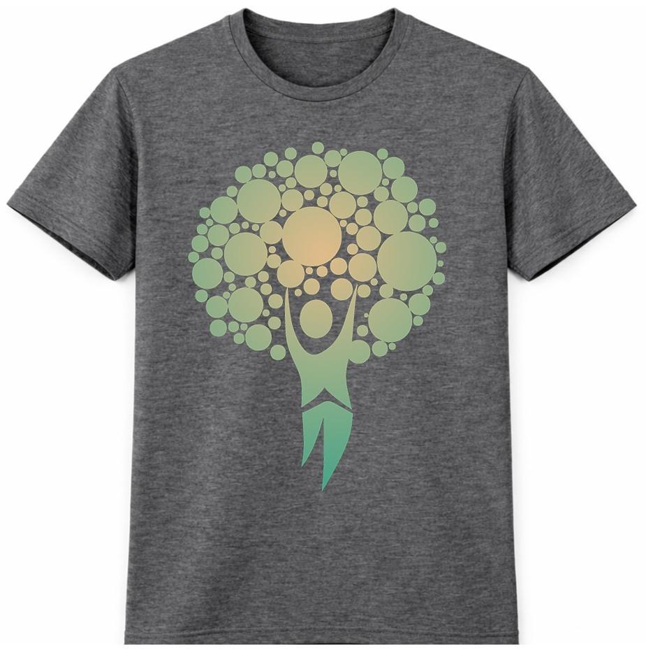 Yoga T-Shirt Tree of Life Graphic Tee Meditation Spiritual Zen Boho Gift Top